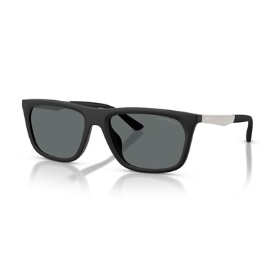 Emporio Armani EA 4272U 500181 57 Erkek Polarize Yastık Siyah Kemik Güneş Gözlüğü
