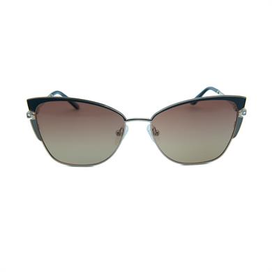Ferfarini FF 1474 500P 55 Kadın Cat Eye Gri Metal Güneş Gözlüğü