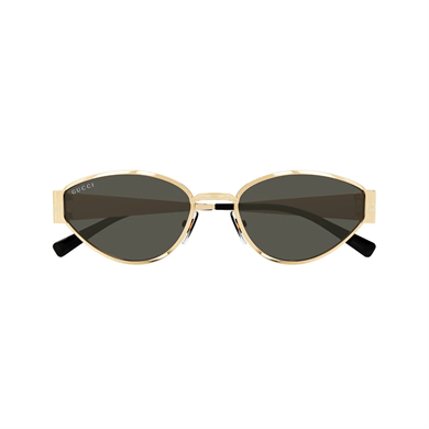 Gucci GG 1853S 001 55 Kadın Cat Eye Gold Metal Güneş Gözlüğü