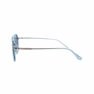 Gigi oo Gg 1388 C3 55 Erkek Geometrik Şeffaf Kemik Güneş Gözlüğü