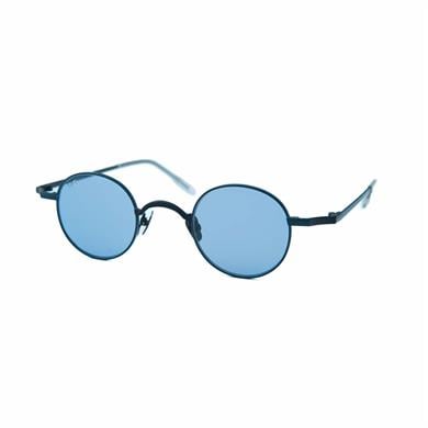 Gigi oo Gg 194 C3 41 Unisex Yuvarlak Mavi Metal Güneş Gözlüğü