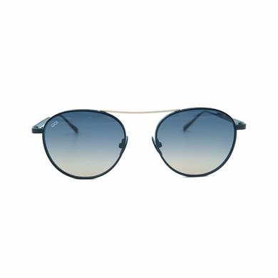 Gigi oo Gg 407 C1 53 Erkek Yuvarlak Füme Metal Güneş Gözlüğü