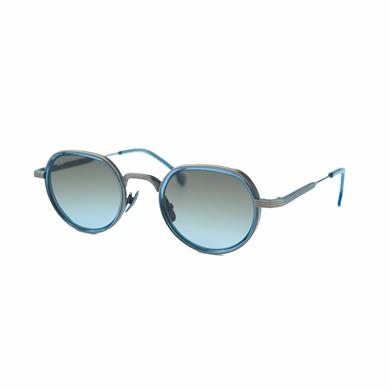 Gigi oo Gg 408 C3 46 Unisex Yuvarlak Mavi Kombine Güneş Gözlüğü 