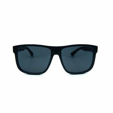 Gucci Gg 0010s 001 58 Unisex Kare Füme Kemik Güneş Gözlüğü
