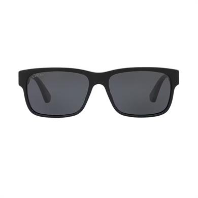 Gucci GG 00340S 006 58 01 Unisex Kare Siyah Kemik Güneş Gözlüğü