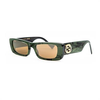 Gucci GG 0516S 014 52 Kadın Yeşil Güneş Gözlüğü