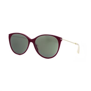 Gucci GG 1268S 003 58 Kadın Bordo Kemik Güneş Gözlüğü