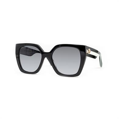 Gucci GG 1300S 004 55 Kadın Siyah Kelebek Güneş Gözlüğü