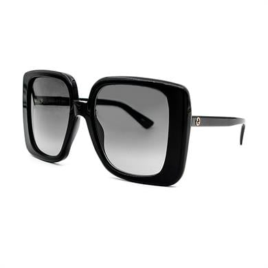 Gucci GG 1314S 001 55 Kadın Siyah Kare Güneş Gözlüğü