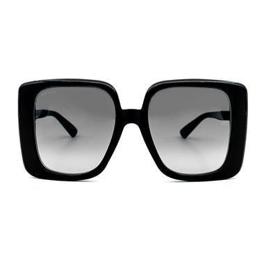 Gucci GG 1314S 001 55 Kadın Siyah Kare Güneş Gözlüğü