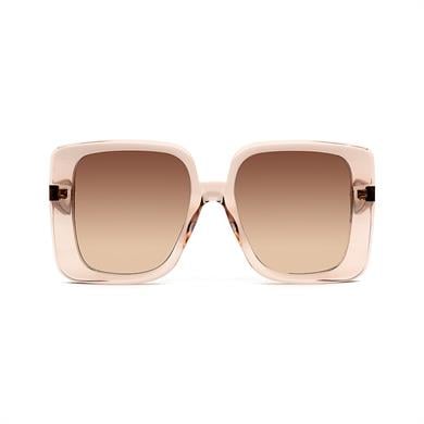 Gucci GG 1314S 005 55 Kadın Şeffaf Kahverengi Güneş Gözlüğü