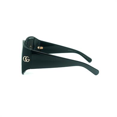 Gucci GG 1402S 001 55 Kadın Kare Siyah Kemik Güneş Gözlüğü