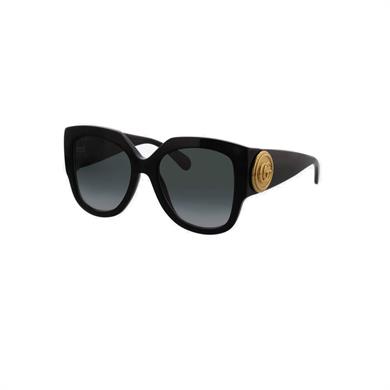 Gucci GG 1407S 001 54 Kadın Kelebek Siyah Kemik Güneş Gözlüğü