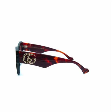 Gucci GG 1422S 005 55 Kadın Cat Eye Füme Kemik Güneş Gözlüğü