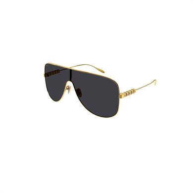 Gucci GG 1436S 001 99 Unisex Blok Cam Gold  Metal Güneş Gözlüğü