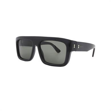 Gucci GG 1461S 001 55 Unisex Dikdörtgen Siyah Kemik Güneş Gözlüğü
