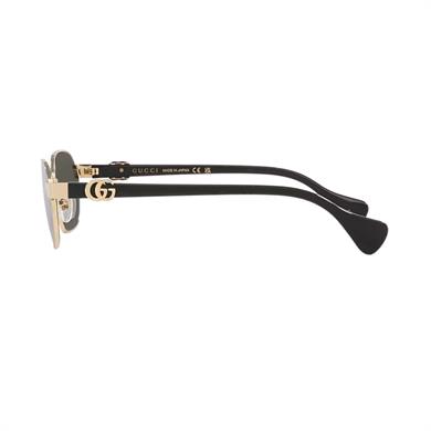 Gucci GG 1593S 001 56 Unisex Geometrik Gold Metal Güneş Gözlüğü