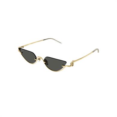 Gucci GG 1603S 001 53 Kadın Cat Eye Gold Metal Güneş Gözlüğü