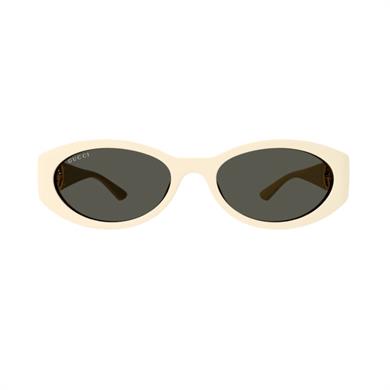 Gucci GG 1662SA 004 56 Kadın Oval Beyaz Kemik Güneş Gözlüğü