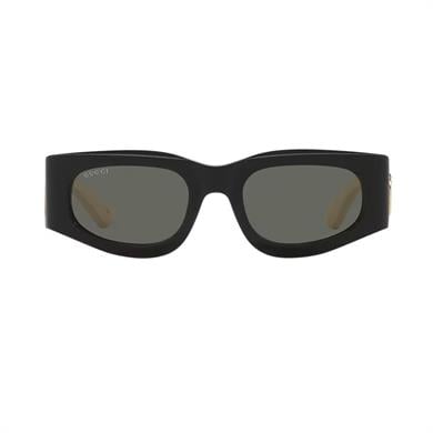 Gucci GG 1664S 001 51 Kadın Dikdörtgen Siyah Kemik Güneş Gözlüğü