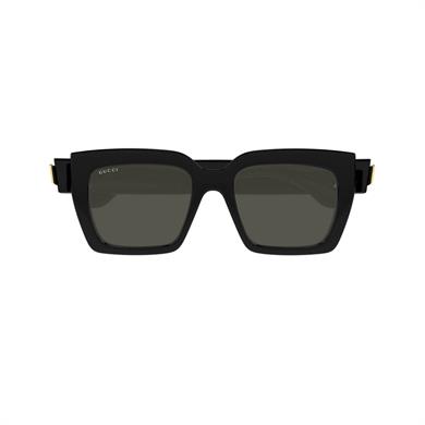 Gucci GG 1689S 001 54 Kadın Kare Siyah Kemik Güneş Gözlüğü