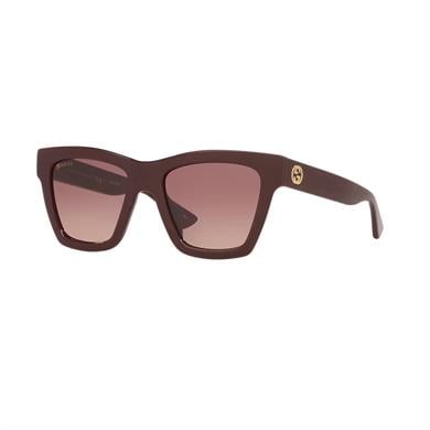 Gucci GG 1714S 003 54 Kadın Cat Eye Kırmızı Kemik Güneş Gözlüğü
