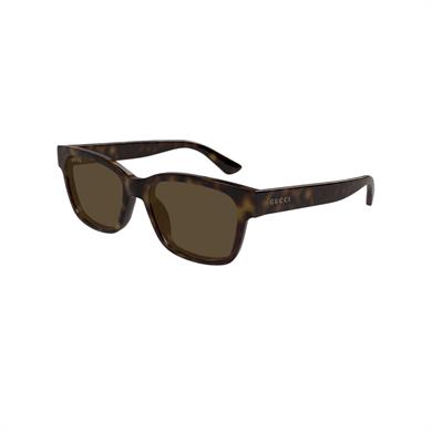 Gucci GG 1716S 002 54 Unisex Kare Kırçıllı Kahverengi Kemik Güneş Gözlüğü