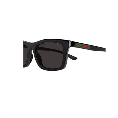 Gucci GG 1735S 001 54 Erkek Kare Siyah Kemik Güneş Gözlüğü