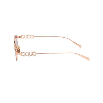 Gucci GG 1802S 003 55 Kadın Geometrik Rose Gold Metal Güneş Gözlüğü