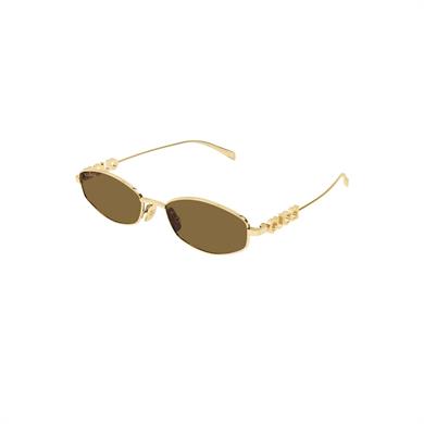 Gucci GG 1802S 005 55 Kadın Geometrik Gold Metal Güneş Gözlüğü