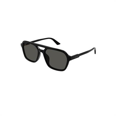 Gucci GG 1823SA 001 57 Erkek Pilot Siyah Kemik Güneş Gözlüğü