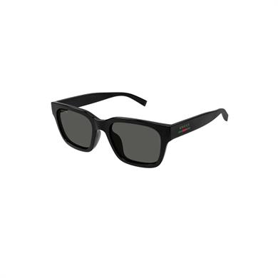 Gucci GG 1857S 001 55 Erkek Kare Siyah Kemik Güneş Gözlüğü