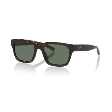 Gucci GG 1857S 002 55 Erkek Kare Kırçıllı Kahverengi Kemik Güneş Gözlüğü