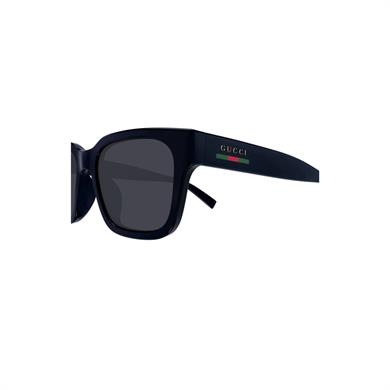 Gucci GG 1857S 004 55 Erkek Kare Siyah Kemik Güneş Gözlüğü