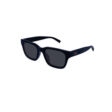 Gucci GG 1857S 004 55 Erkek Kare Siyah Kemik Güneş Gözlüğü