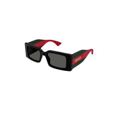 Gucci GG 1860S 001 52 Kadın Dikdörtgen Siyah Kemik Güneş Gözlüğü