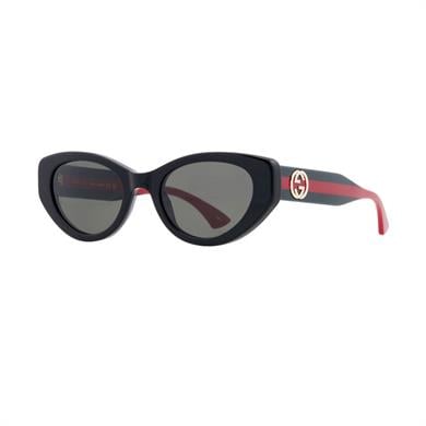 Gucci GG 1862S 001 52 Kadın Cat Eye Siyah Kemik Güneş Gözlüğü