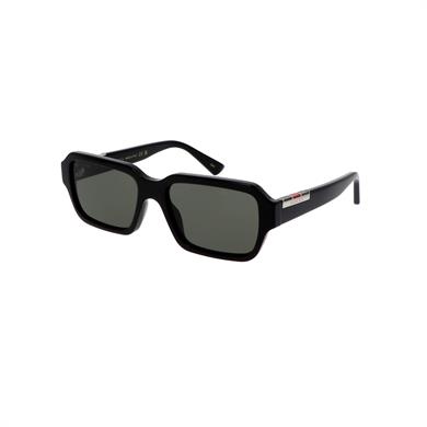 Gucci GG 1887S 001 54 Unisex Kare Siyah Kemik Güneş Gözlüğü