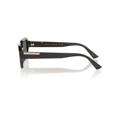 Gucci GG 1887S 001 54 Unisex Kare Siyah Kemik Güneş Gözlüğü