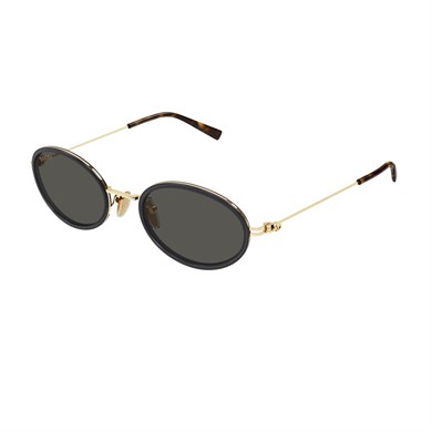 Gucci GG 1980S 001 52 Kadın Yuvarlak Gold Metal Güneş Gözlüğü