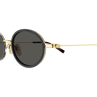Gucci GG 1980S 001 52 Kadın Yuvarlak Gold Metal Güneş Gözlüğü