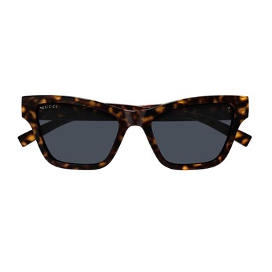 Gucci GG 1982S 002 53 Kadın Cat Eye Kırçıllı Kahvrengi Kemik Güneş Gözlüğü
