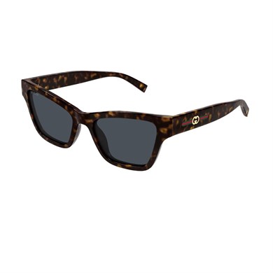 Gucci GG 1982S 002 53 Kadın Cat Eye Kırçıllı Kahvrengi Kemik Güneş Gözlüğü