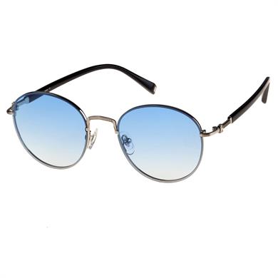 Hermossa Hm 1505 C4 54 Unisex Gümüş Oval Metal Güneş Gözlüğü