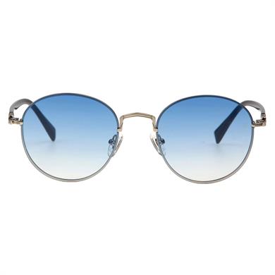 Hermossa Hm 1505 C4 54 Unisex Gümüş Oval Metal Güneş Gözlüğü