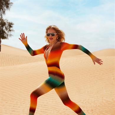 Hermossa HM 1583 C4 130 Unisex Dikdörtgen Beyaz Kemik Güneş Gözlüğü