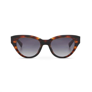 Hermossa Hm 1649 C2 50 Kadın Cat Eye Kırçıllı Kahverengi Kemik Güneş Gözlüğü