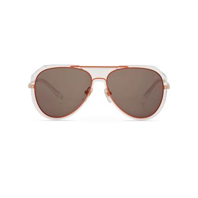 Hermossa HM 1715 C3 56 Unisex Damla Şeffaf Kemik Güneş Gözlüğü