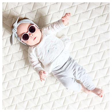 İzipizi Baby #d Pastel Pink 0-9 Ay Bebek 35 Ekartman Polarize Pembe Güneş Gözlüğü