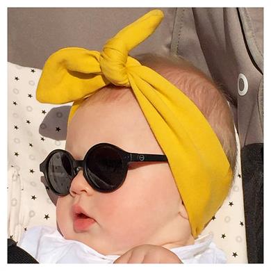 İzipizi Kids #d Black 3-5 Yaş Çocuk 40 Ekartman Polarize Siyah Güneş Gözlüğü